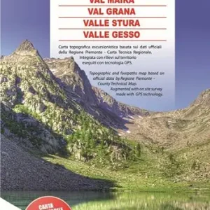 Carta n. 50.3. Val Maira, Grana, Stura e Gesso. Carta dei sentieri e stradale 1 50.000 Ordina Subito