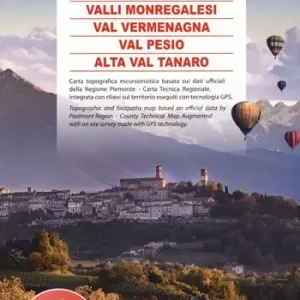 Prezzo Di Fabbrica Carta n. 50-4. Cuneo, Valli Monregalesi, Val Vermegnana, Val Pesio, Alta Val Tanaro. Carta dei sentieri e stradale 1 50.000. Adatto a GPS