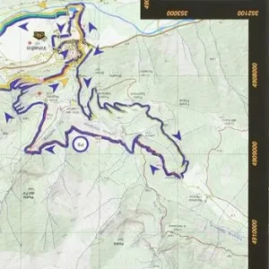 Solo Oggi Valle Stura di Demonte. Cartoguida dei percorsi MTB, e-bike 1 25.000