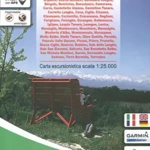 Carta n. 34. Langhe Sud. Carta escursionistica scala 1 25.000 Solo Oggi