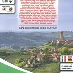 Vendita Finale Carta n. 35. Langhe Nord. Carta escursionistica 1 25.000