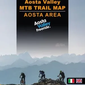 Aosta Valley. Aosta area. MTB trail map. Ediz. italiana e inglese Prezzo Scontato