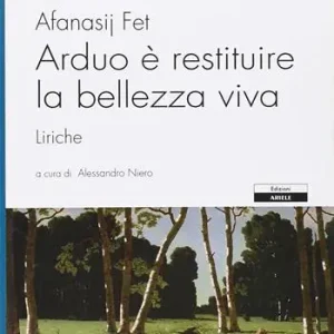 Ultima Occasione Arduo è restituire la bellezza viva. Liriche