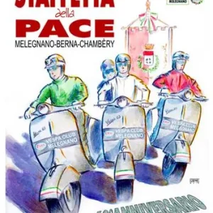 Prezzo Basso Staffetta della Pace. Melegnano-Berna-Chambèry 60º anniversario 1959-2019