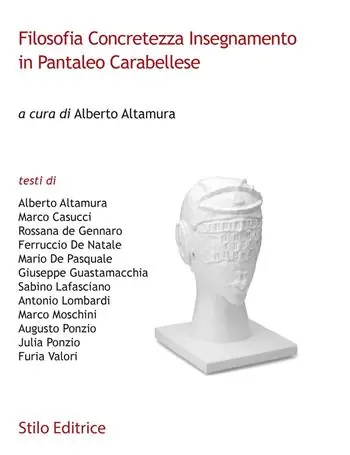 Filosofia concretezza insegnamento in Pantaleo Carabellese Nuova Collezione