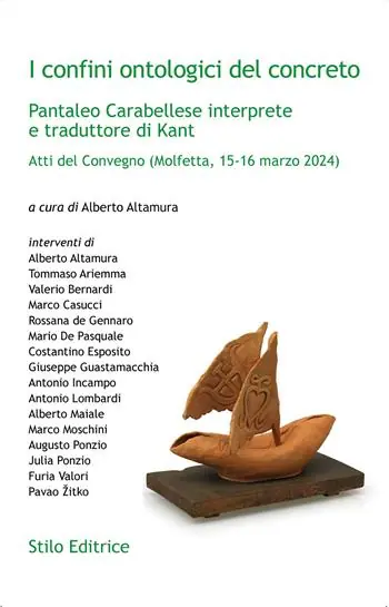 I confini ontologici del concreto. Pantaleo Carabellese interprete e traduttore di Kant Pagamento Sicuro