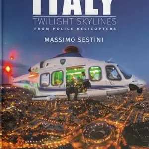 Sconto Italy. Twilight skylines from police helicopters. Ediz. inglese e russa