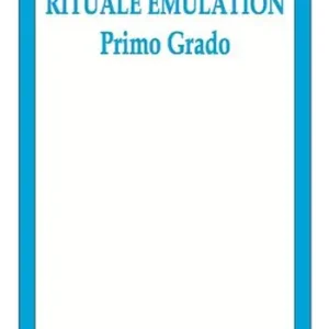 Rituale Emulation. Primo grado Più Venduto