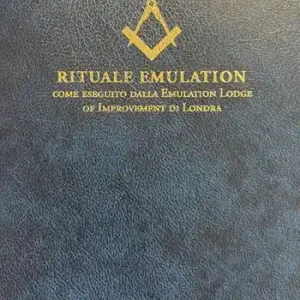Ordina Subito Rituale emulation. Come eseguito dalla Emulation Lodge of Improvement di Londra