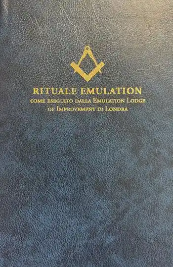 Ordina Subito Rituale emulation. Come eseguito dalla Emulation Lodge of Improvement di Londra
