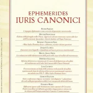 Ephemerides Iuris canonici (2016). Vol. 2 Soddisfatti O Rimborsati