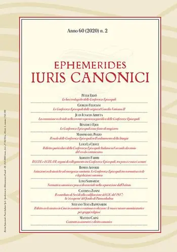 Ephemerides Iuris canonici (2020). Vol. 2 Esclusivo