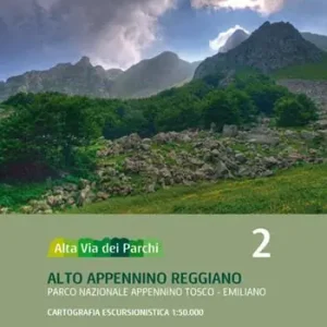 Alta via dei parchi 1 50.000. Nuova ediz.. Vol. 2 Alto Appennino reggiano. Parco nazionale Appennino tosco-emiliano Novità