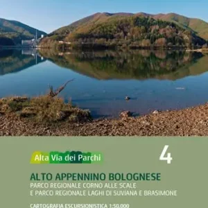 Alta via dei parchi 1 50.000. Nuova ediz.. Vol. 4 Alto Appennino bolognese. Parco regionale Corno alle Scale e parco regionale laghi di Suviana e Brasimone Pagamento Sicuro