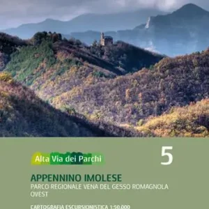 Alta via dei parchi 1 50.000. Nuova ediz.. Vol. 5 Appennino imolese. Parco regionale Vena del Gesso Romagnola ovest Prezzo Scontato