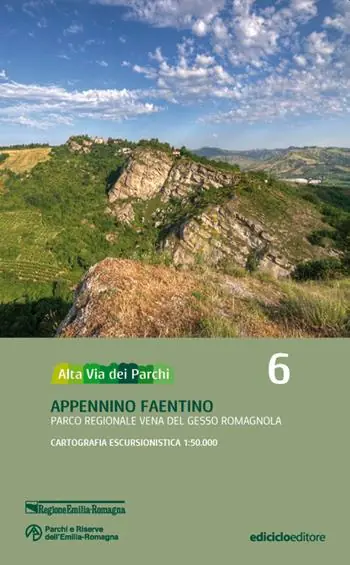Alta via dei parchi 1 50.000. Nuova ediz.. Vol. 6 Appennino faentino. Parco regionale Vena del Gesso Romagnola Acquista Ora