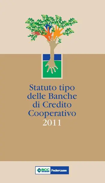 Più Venduto Statuto tipo delle banche di credito cooperativo 2011