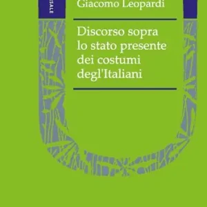 Direttamente Dal Produttore Discorso sopra lo stato presente dei costumi degl‘Italiani