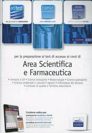 EdiTEST 3. Esercizi-Farmacia, area scientifica per la preparazione ai test di ammissione. Con software di simulazione Occasione Imperdibile
