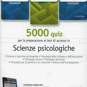 EdiTEST 5000 quiz per scienze psicologiche. Per la preparazione ai test di ammissione. Con espansione online Affare
