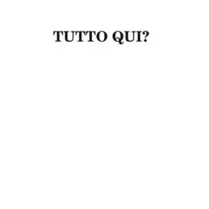 Ultima Occasione Tutto qui?