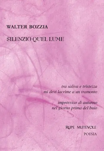 Silenzio quel lume. Sé tristezza allontano non distante Prezzo Scontato