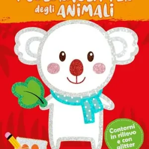 Imparo a disegnare con i coloraglitter degli animali. Ediz. illustrata Offerta Lampo