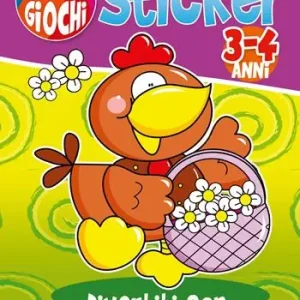Offerta Speciale Divertiti con la gallina Gilda. Ricrea giochi. Con adesivi. Ediz. illustrata