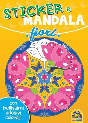 Fiori. Sticker e mandala. Con adesivi Compra Online