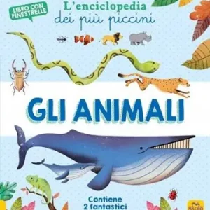 Offerta Del Giorno Gli animali. L‘enciclopedia dei più piccini. Ediz. a colori. Con 2 Poster