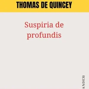 Suspiria de profundis Direttamente Dal Produttore