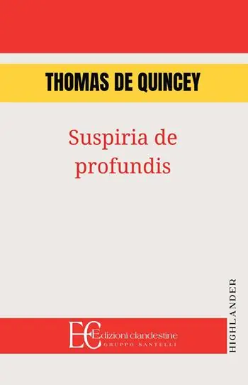 Suspiria de profundis Direttamente Dal Produttore