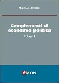 Vendita Finale Complementi di economia politica. Vol. 1