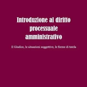 Prezzo Conveniente Introduzione al diritto processuale amministrativo. Il giudice, le situazioni soggettive, le forme di tutela