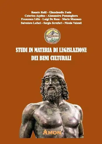 Direttamente Dal Produttore Studi in materia di legislazione dei beni culturali