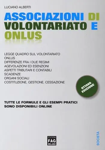Di Tendenza Associazioni di volontariato e Onlus