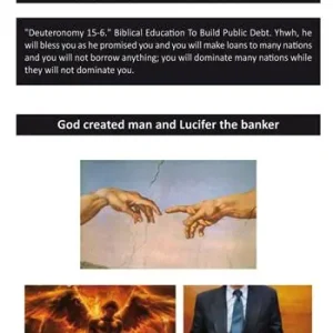 Reso Gratuito God created man and Lucifer the banker. NWO trilogy New World Order. Vol. 2 Text second to D.C. 1811 to 1970.