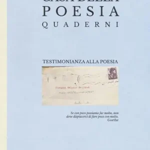 Testimonianza alla poesia. Ediz. a colori Promo Stagionale